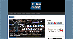 Desktop Screenshot of betweentheropes.com